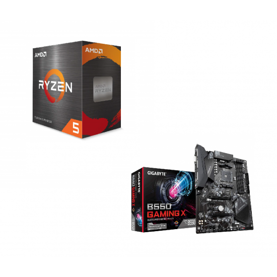 AMD Ryzen 5600X + Gigabyte B550 Gaming X  M.B. Bundle
